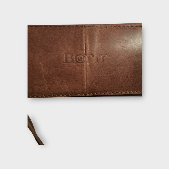 Born Concept B.O.C. Embossed  Tooled Leather Bag Crossbody Purse - Picture 3 of 6